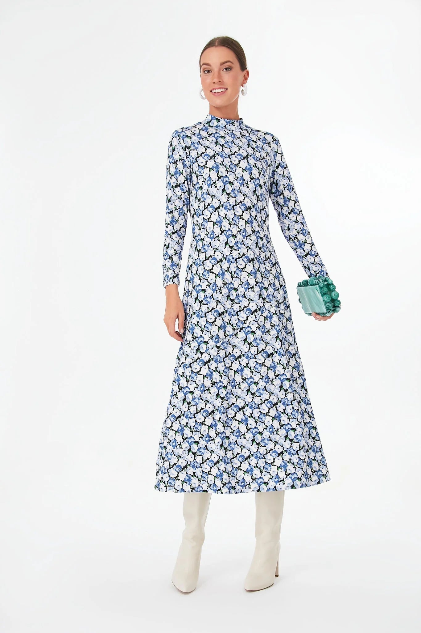 Blue English Rose Elise Dress
