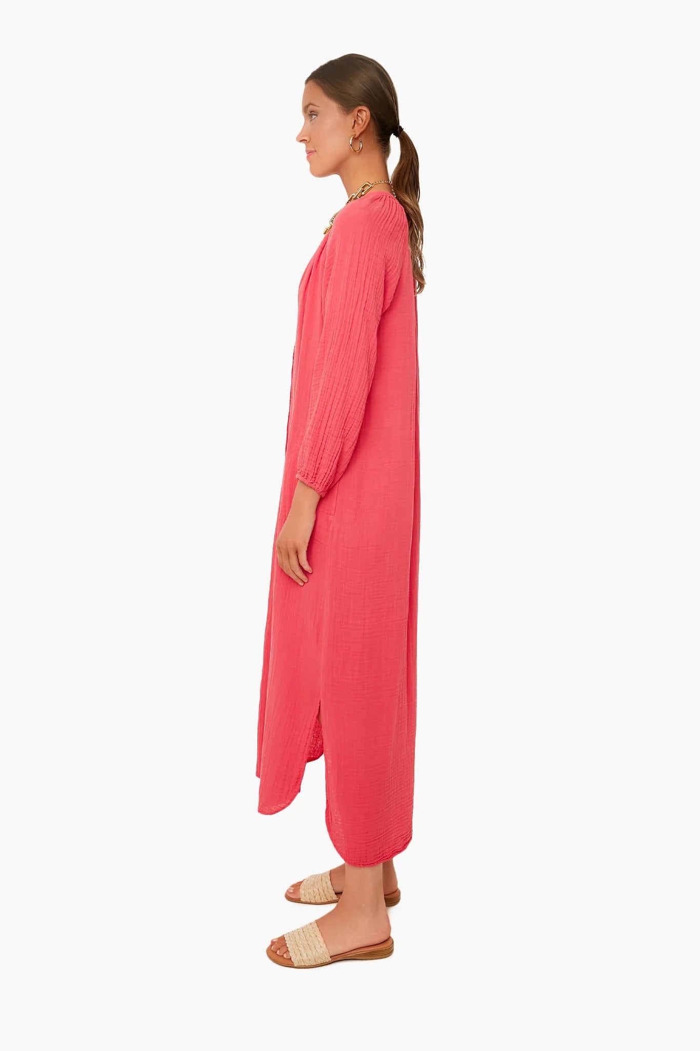 Rose Coral Irys Dress