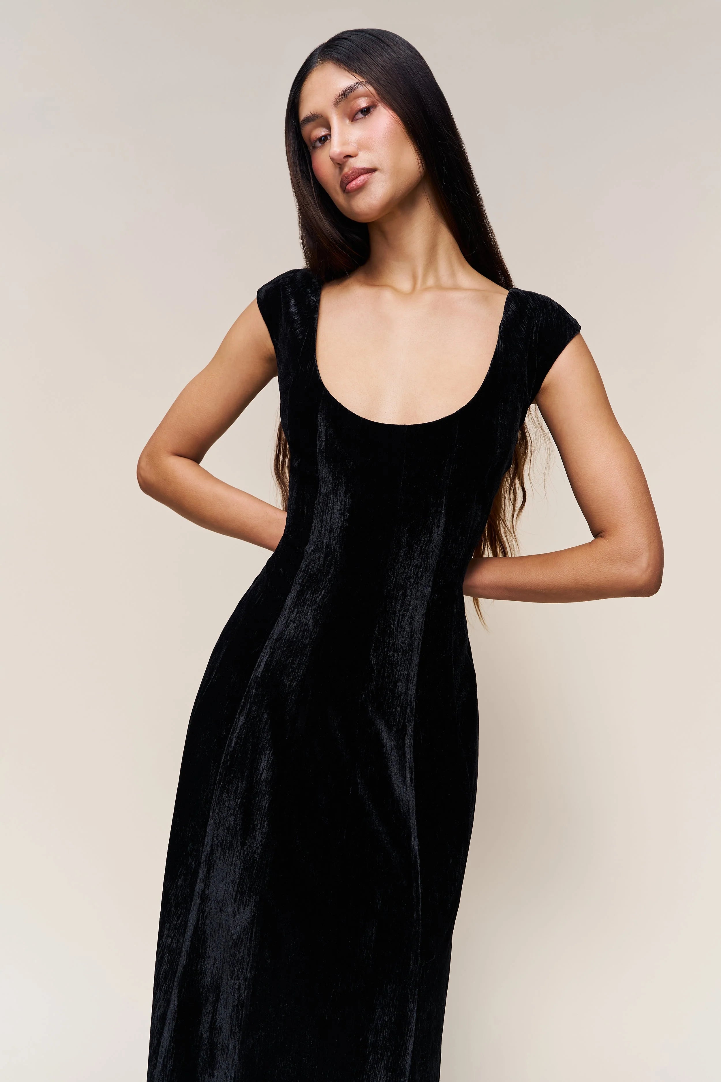 Leila Velvet Dress