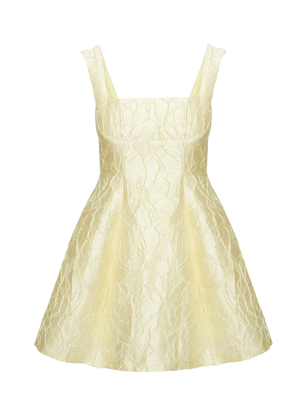 Eloquent Mini Dress Light Yellow