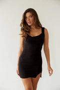 Leah Open Tie Back Mini Dress