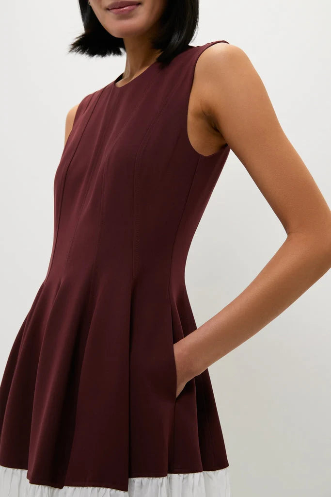 Mahogany Multi Raleigh Midi Dress