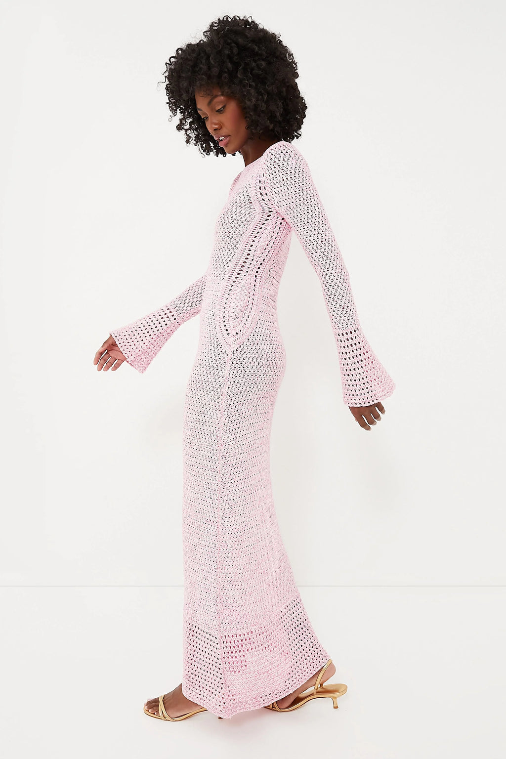 Una Crochet Maxi Dress