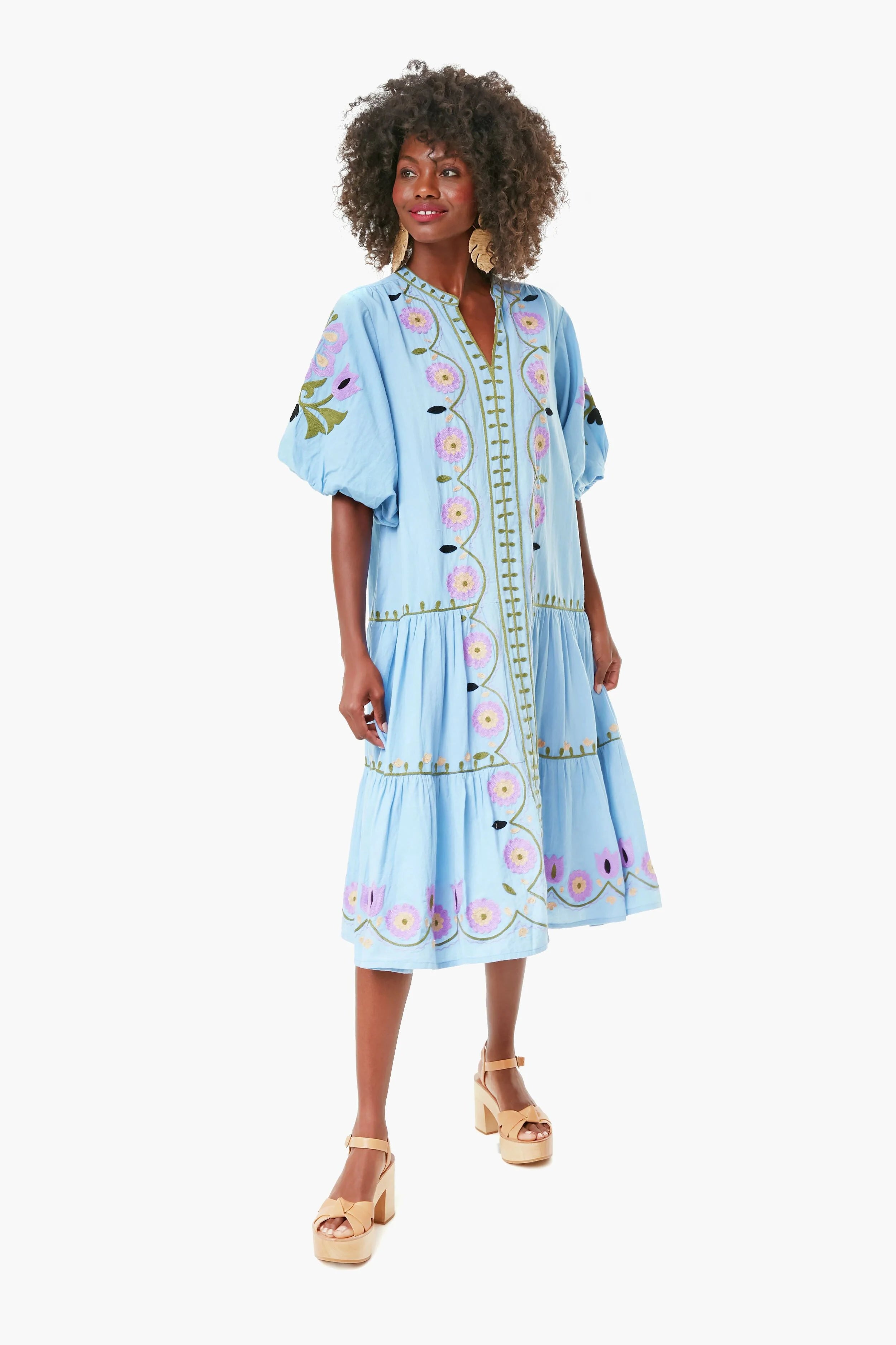 Placid Blue Lavandou Valonia Dress