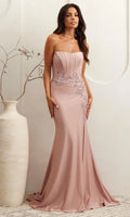 Amelia Couture Long Formal Dress 7057
