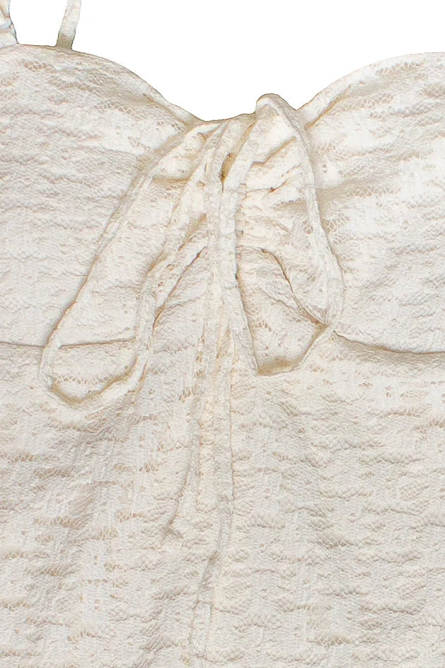 Hanky Hem Lace Cami Dress