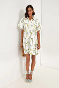 Sage Blue Jayla Shirt Dress