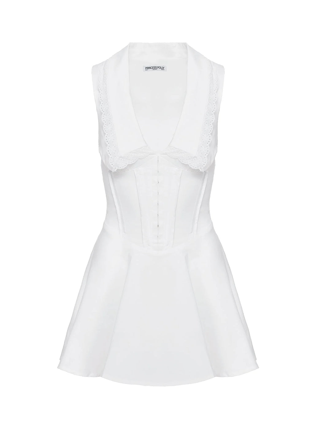 Haworth Mini Dress White