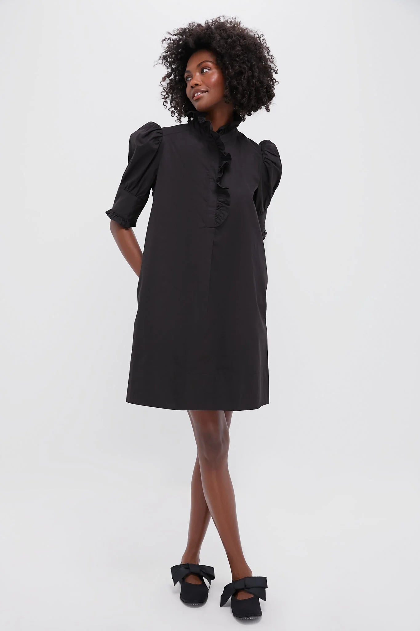 Black Gracelyn Mini Dress