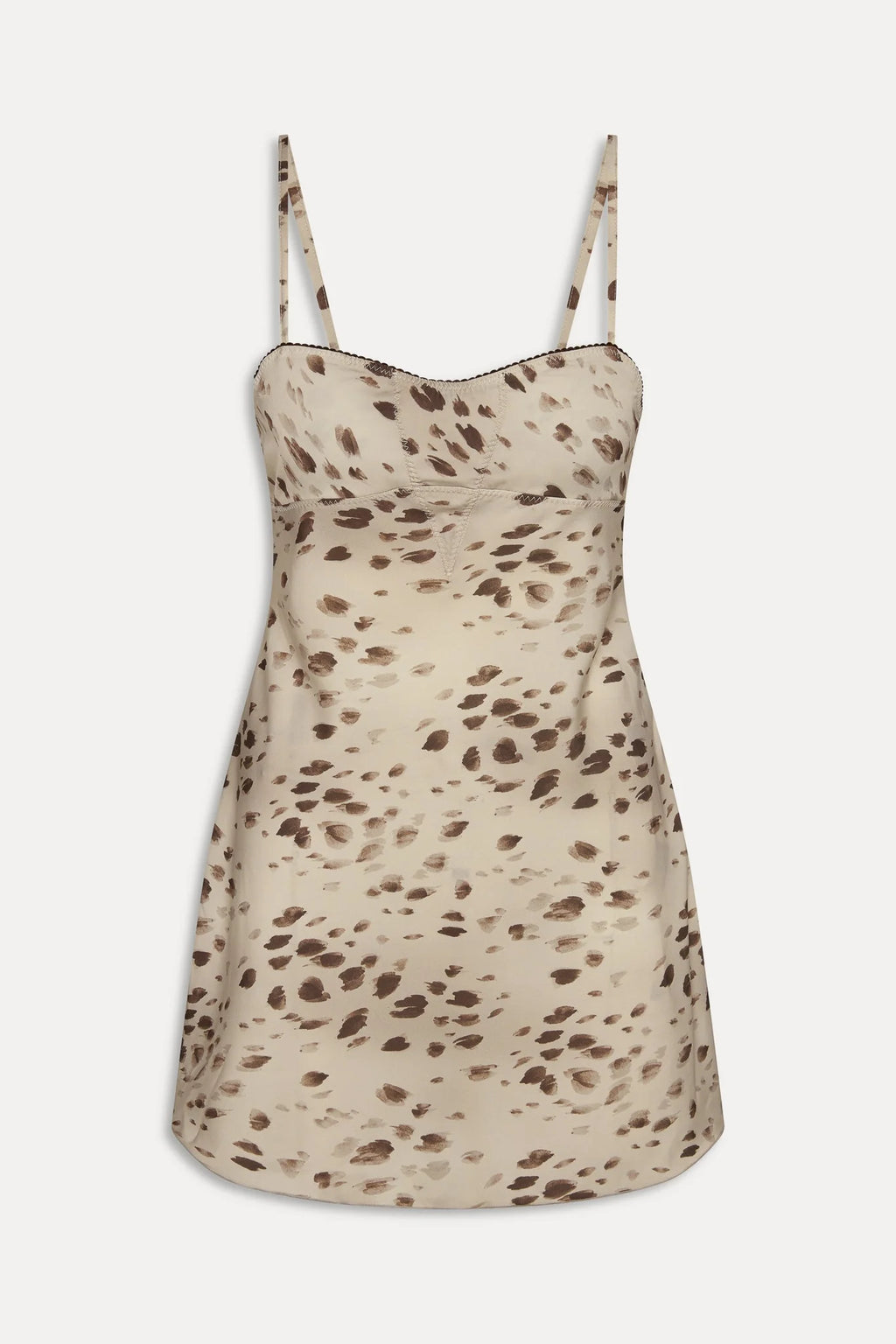 x JENNIE Scarlet Satin Mini Dress - Marrakesh