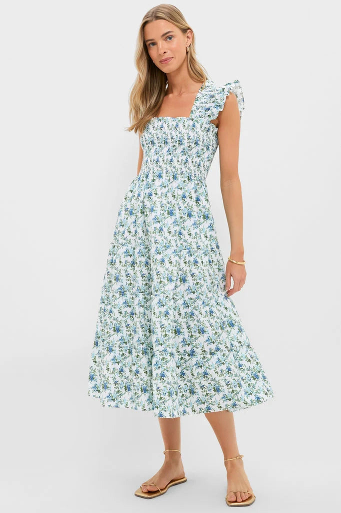 White English Daisy Ellie Nap Dress