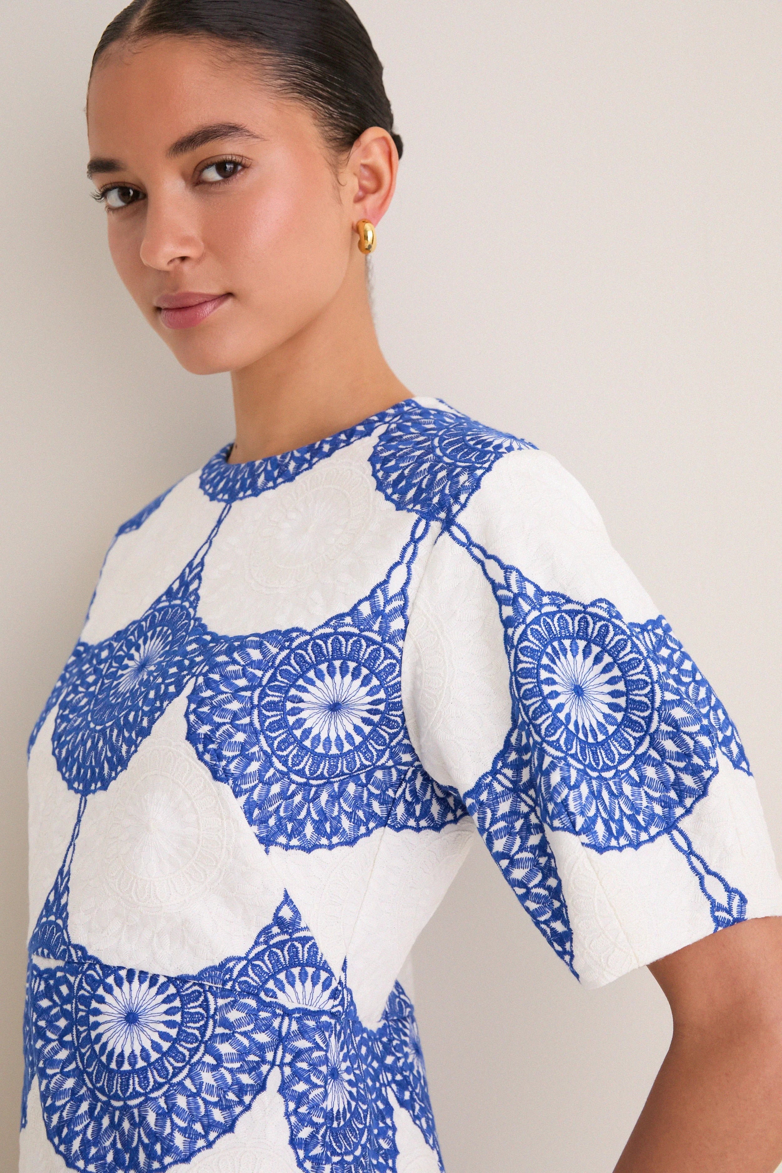 Seabreeze Medallion Harmony Dress