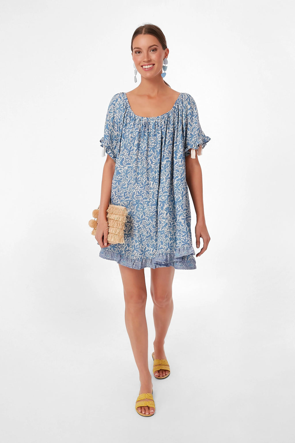 Gloriosa Cornflower Marina Dress