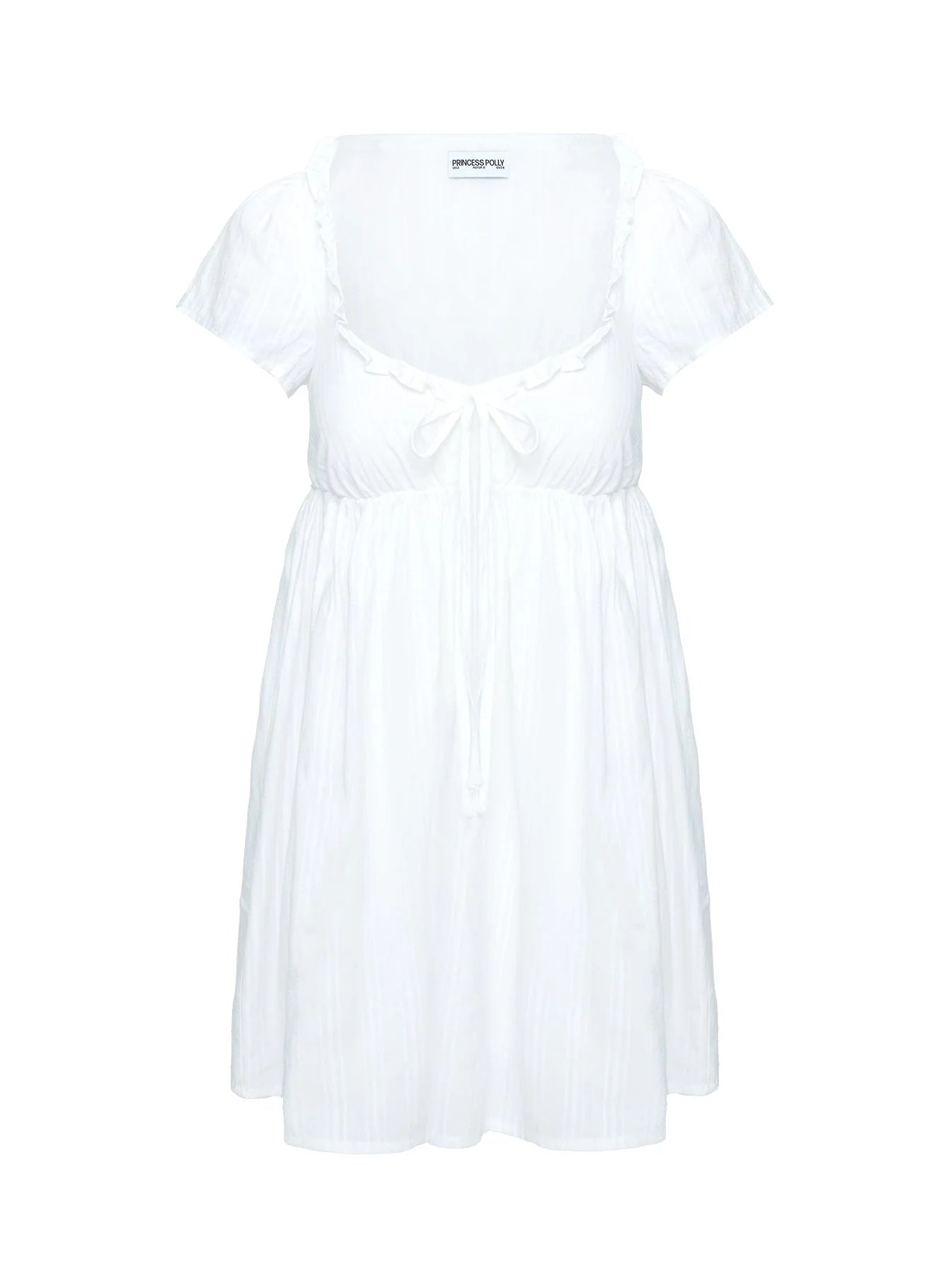Monsterrat Mini Dress White