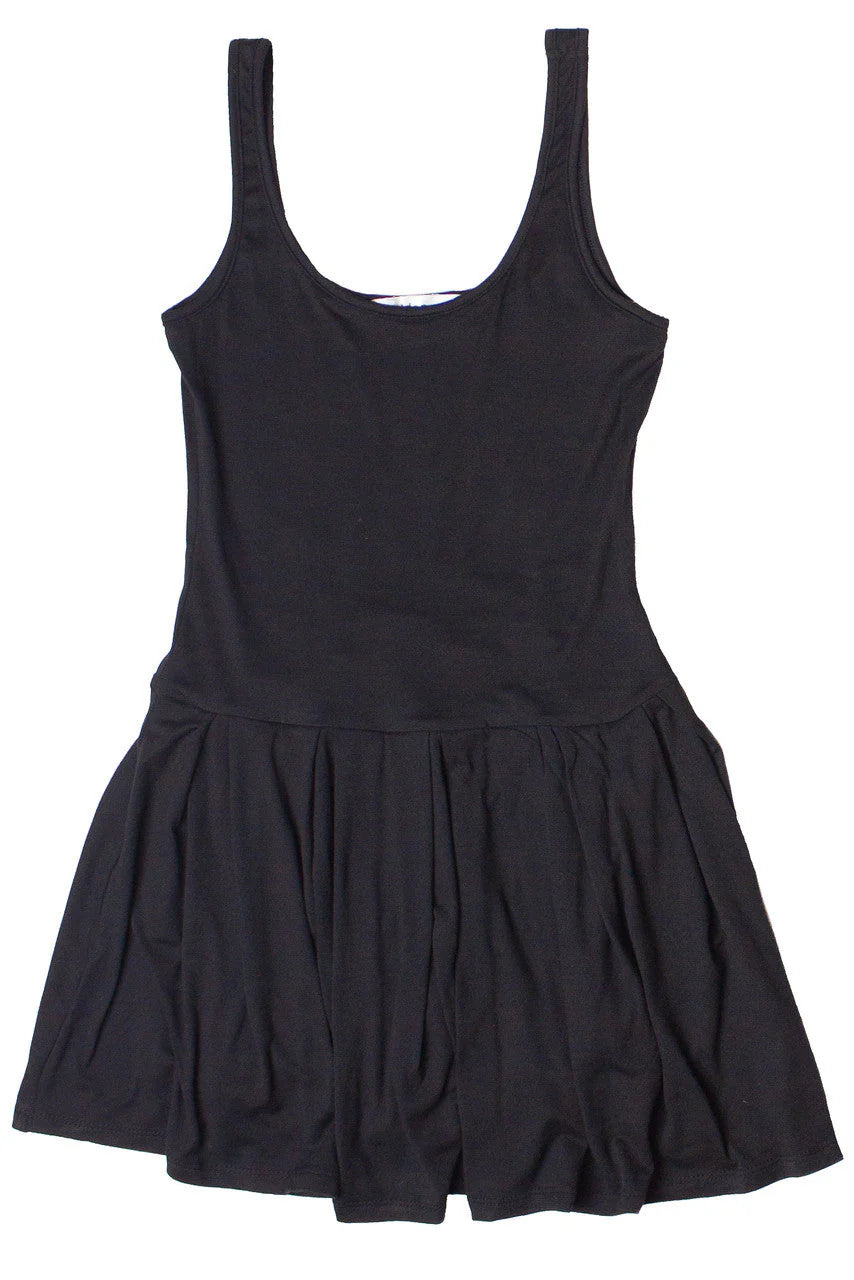 Pleated Skort Mini Dress