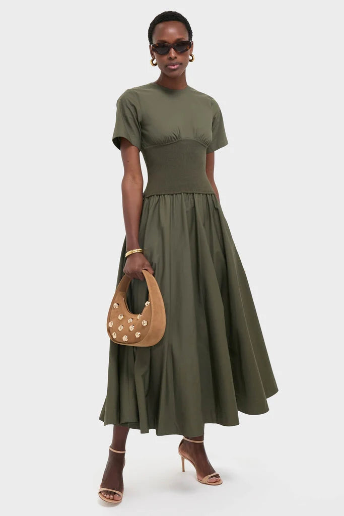 Fern Wrenna Short Sleeve Midi Dress
