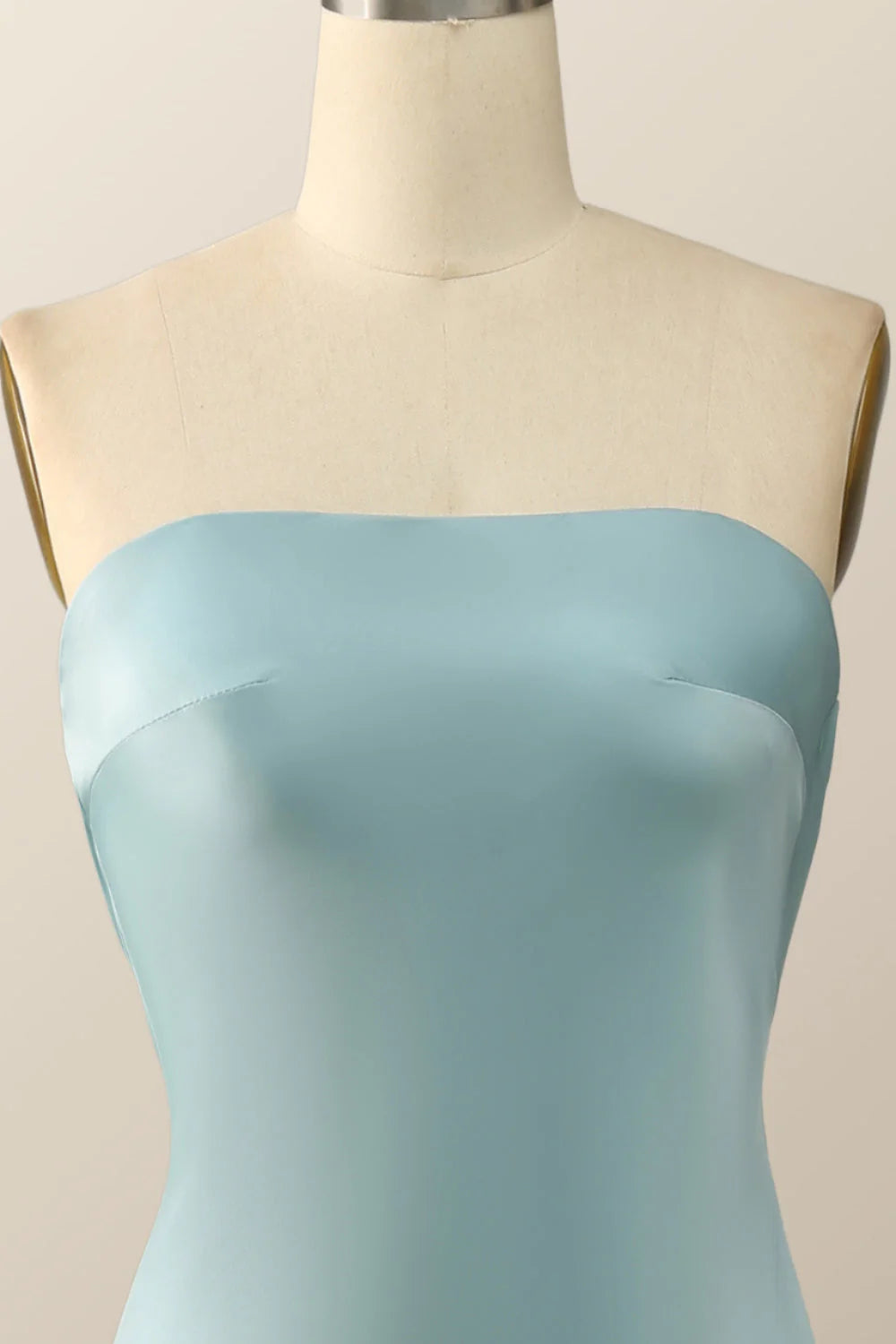 Strapless Jade Mermaid Long Dress