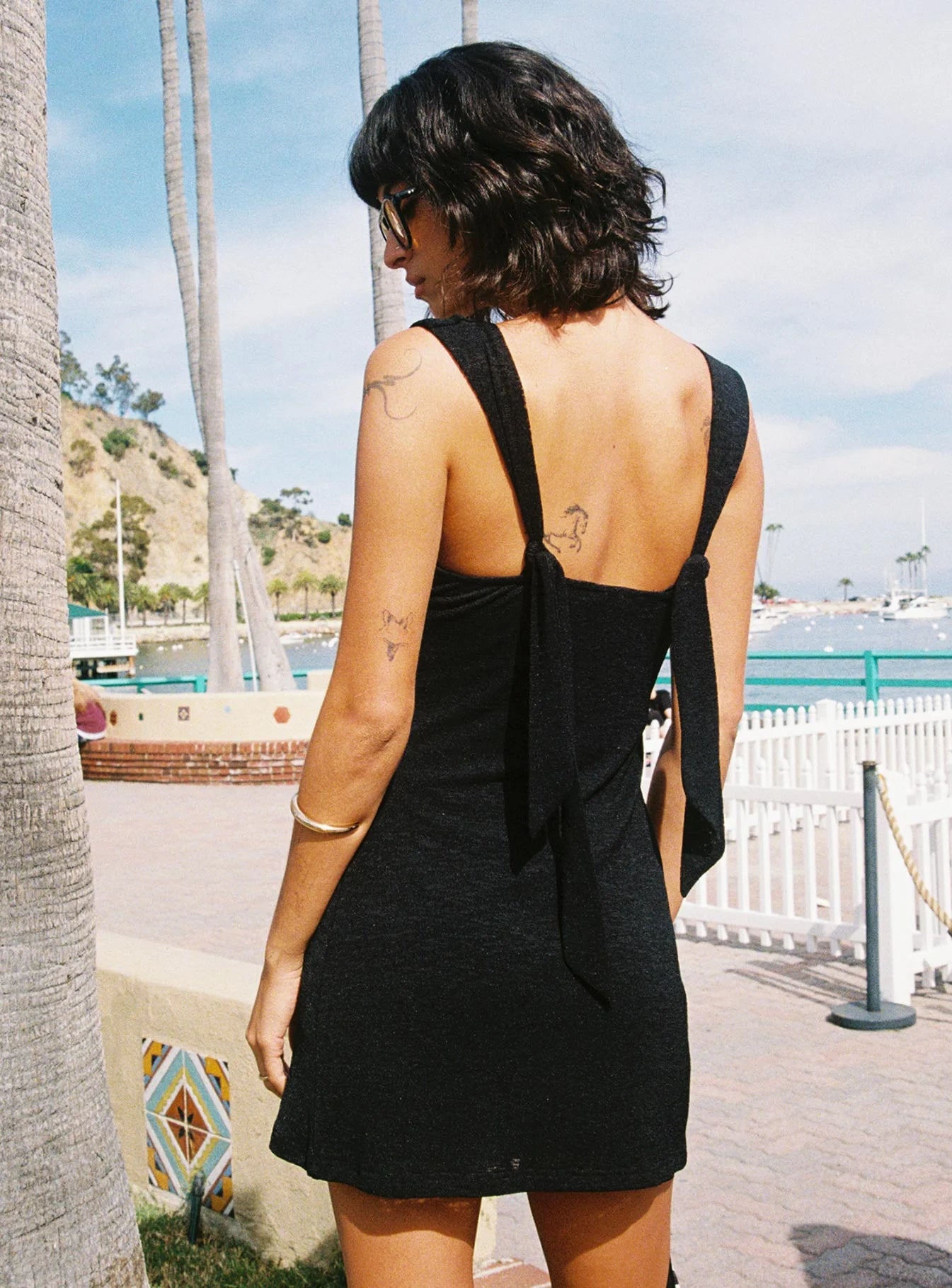 Steward Mini Dress Black