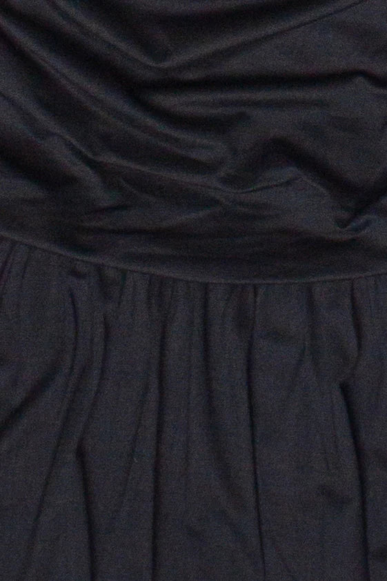 Strapless Bubble Hem Mini Dress