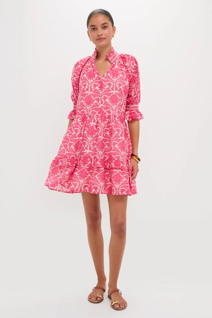 Guava Geo Floral Sarah Mini Dress