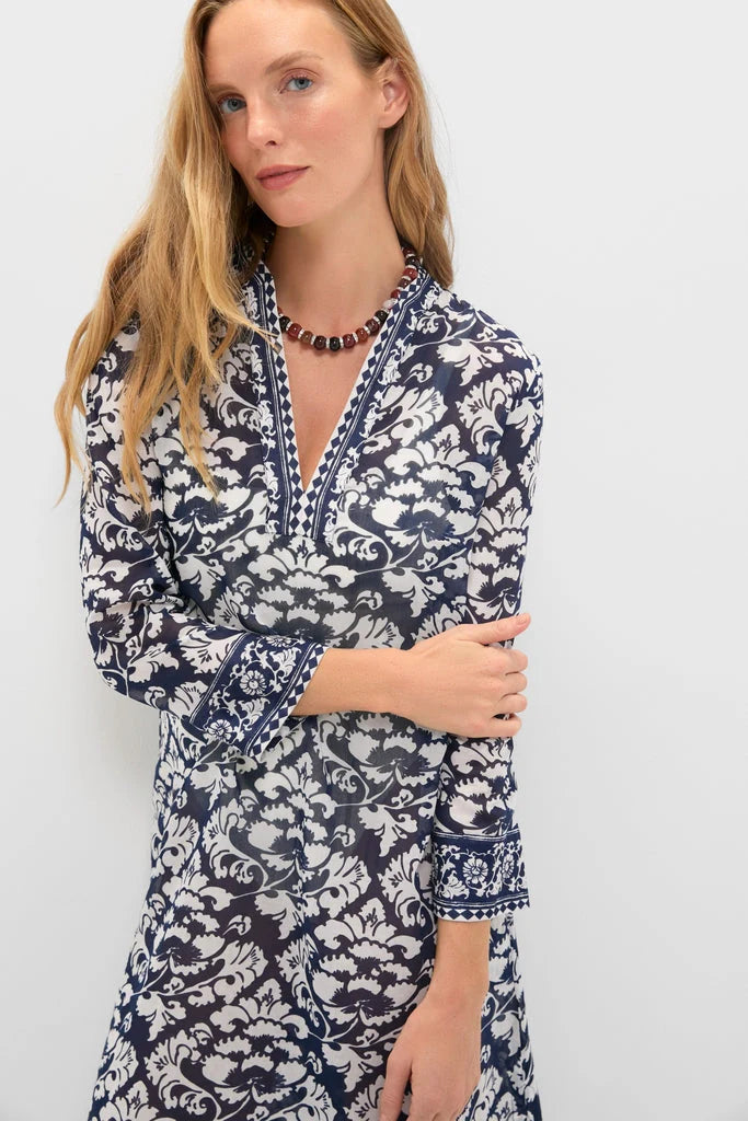 Dark Blue Giada Caftan