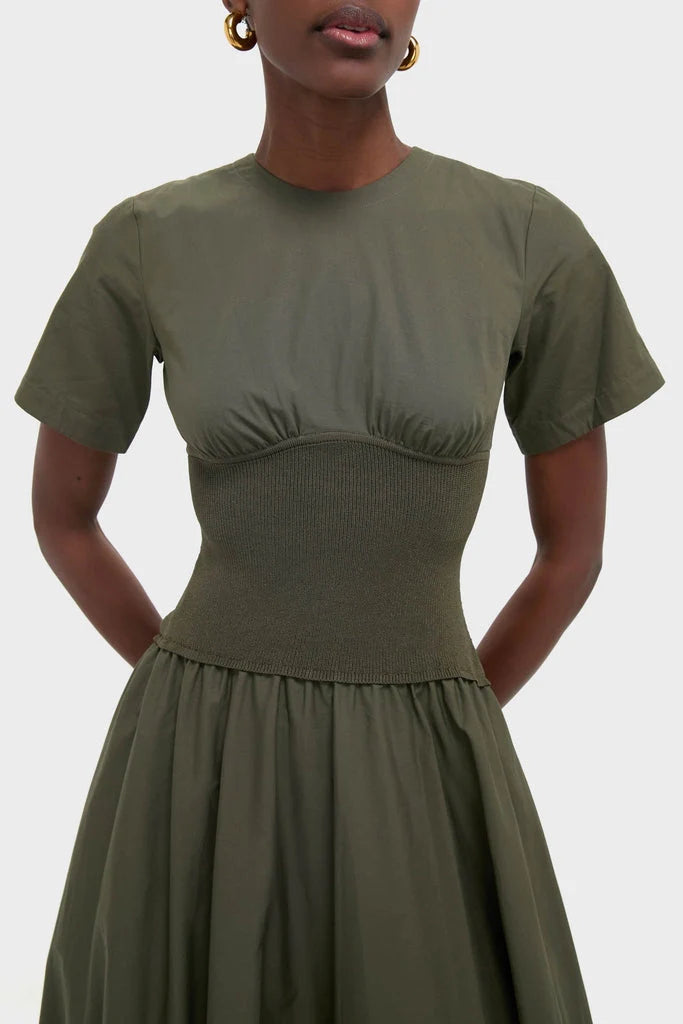Fern Wrenna Short Sleeve Midi Dress