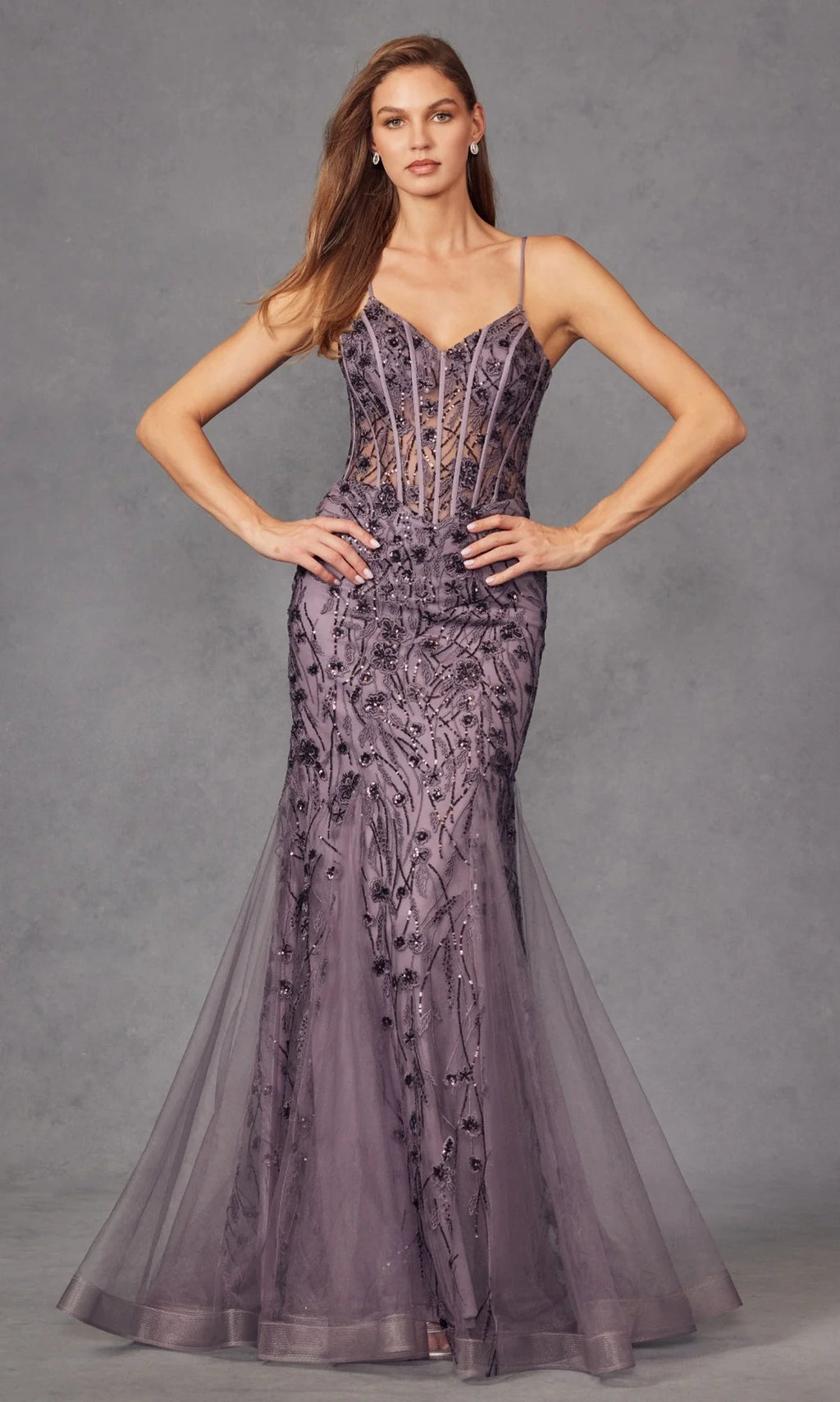 Juliet Long Formal Dress jt2441s