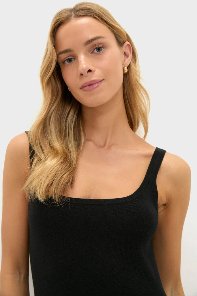 Black Knit Barrington Dress