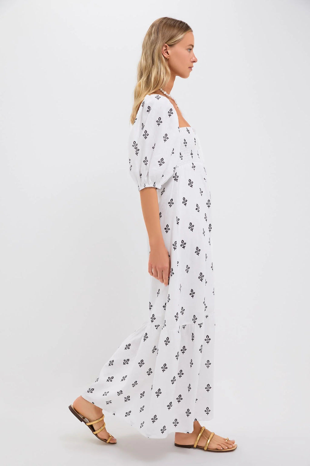 Exclusive Daughters Blackberry Wine Santiago 3 Maxi Dress