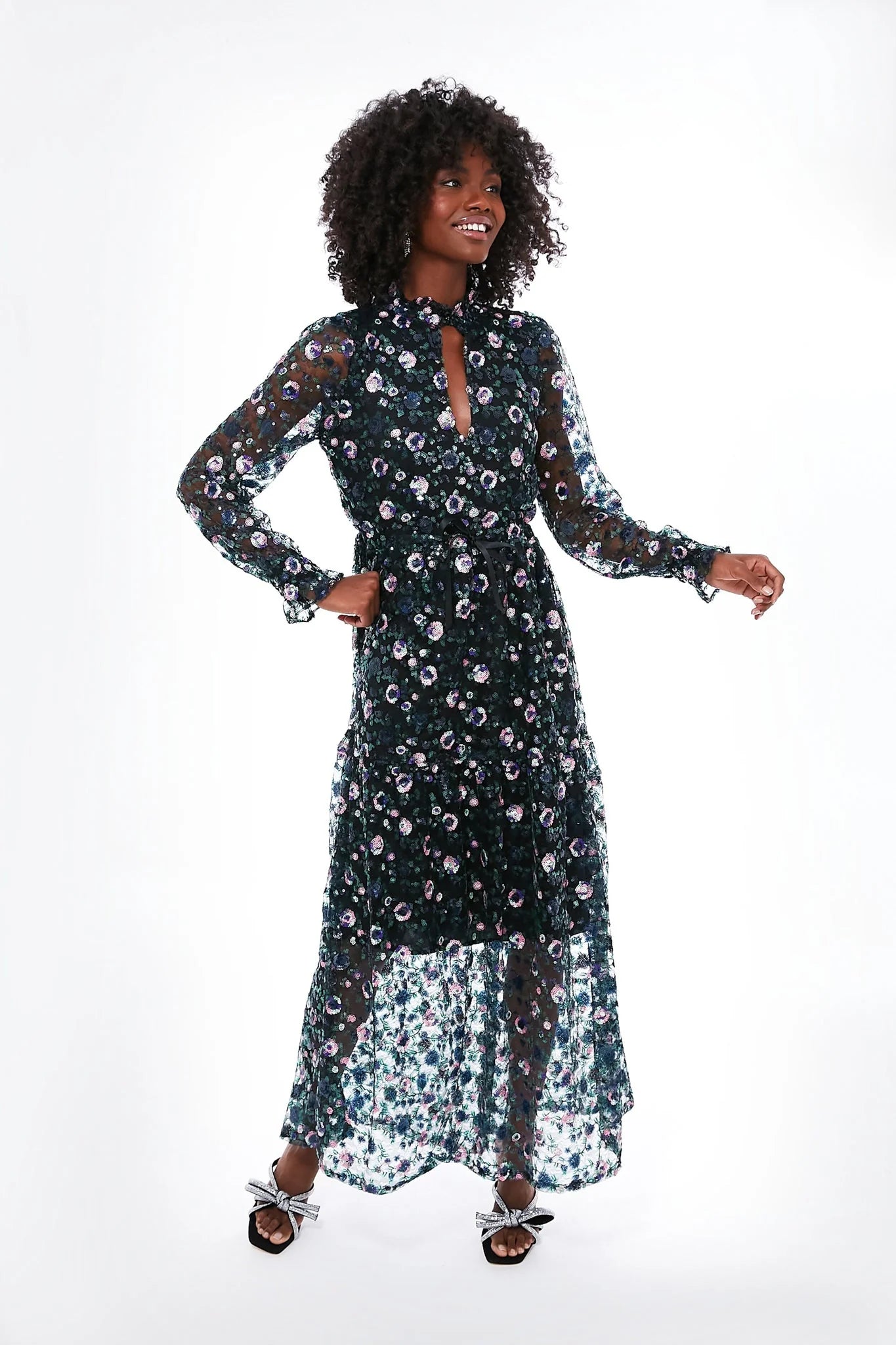 Floral Sequin Lucybella Dress